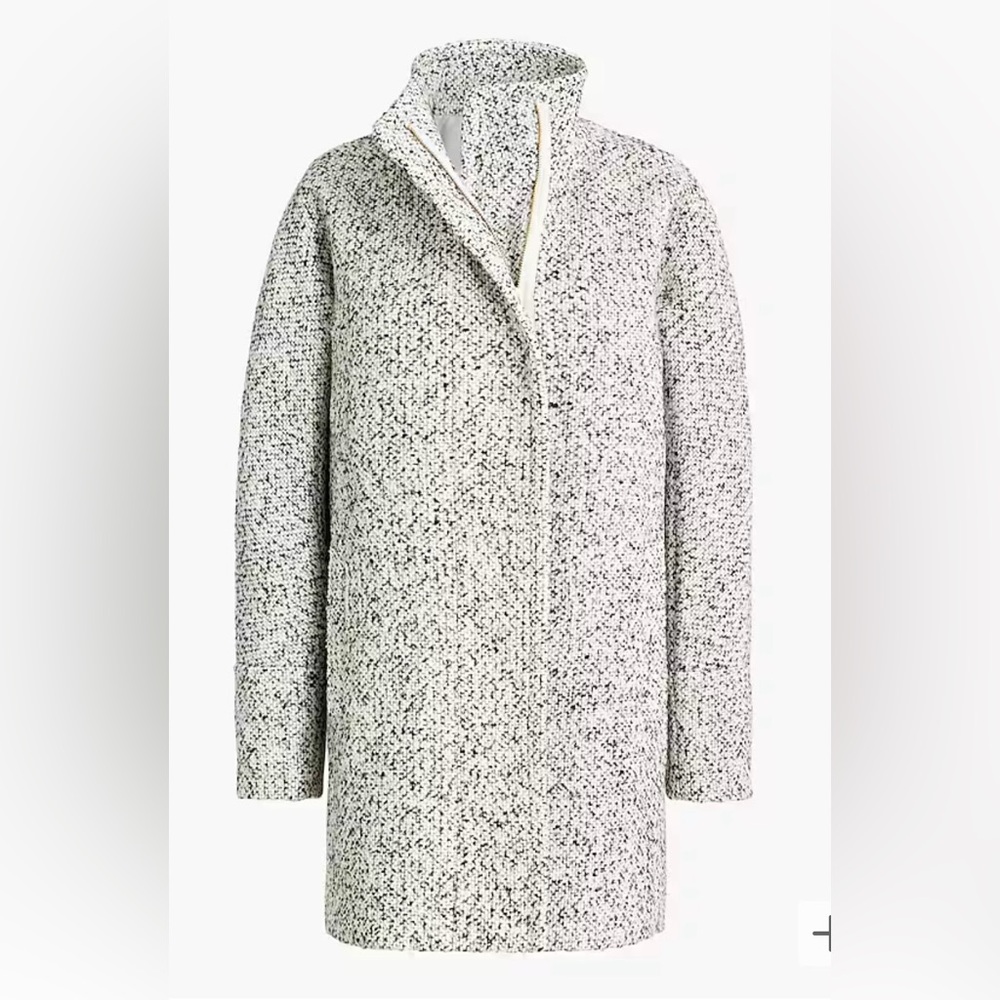 NWT JCrew Bouclé City Coat